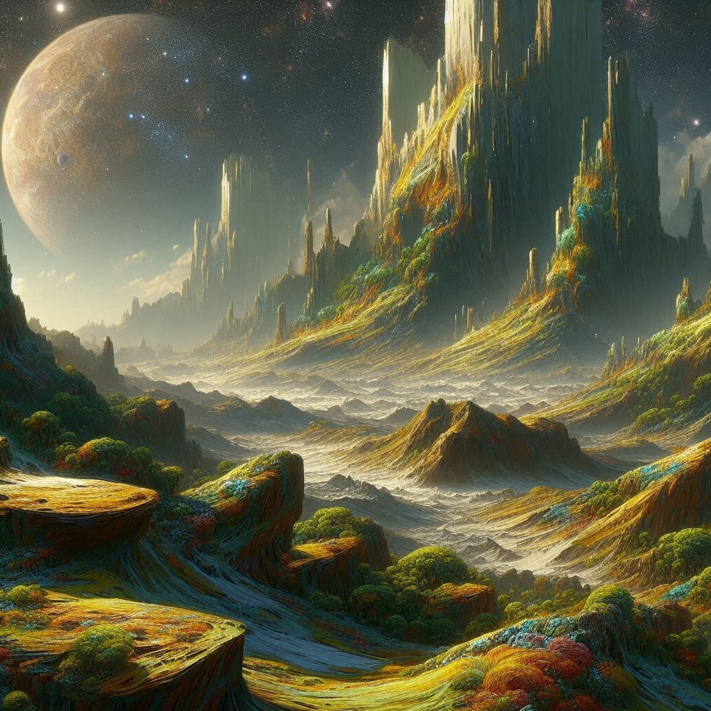 Influence of gravity on a planet