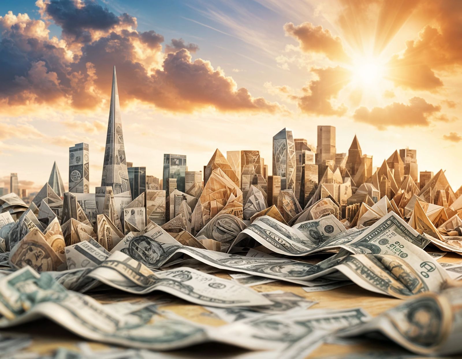 City of money  by @RatzeP2