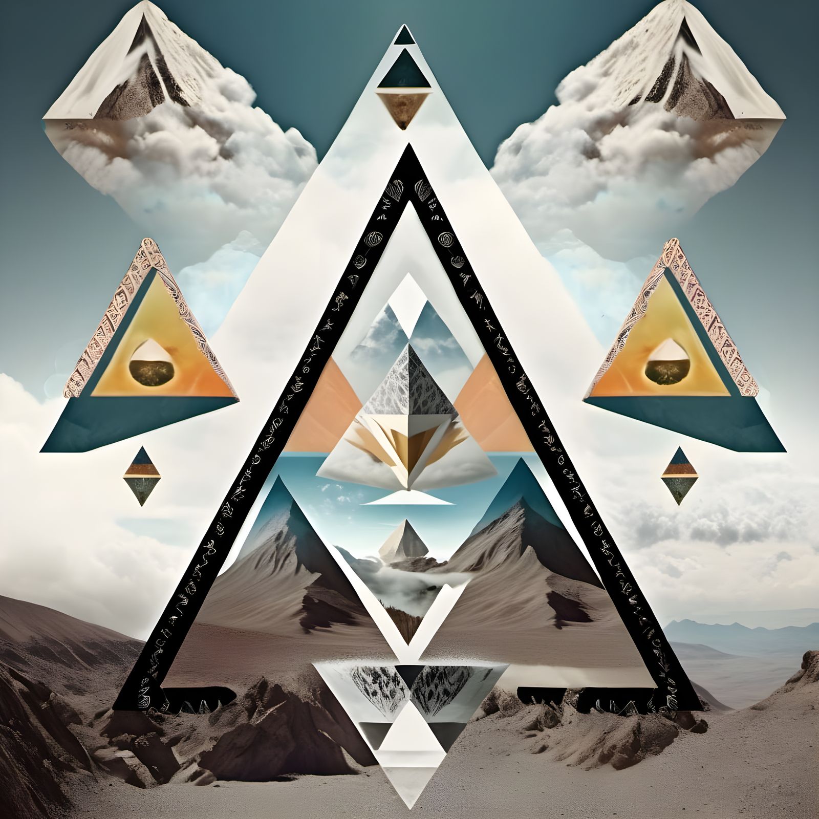 Surreal Triangles