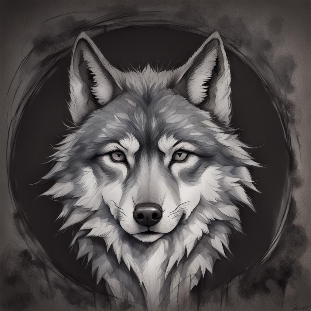 Wolf - AI Generated Artwork - NightCafe Creator