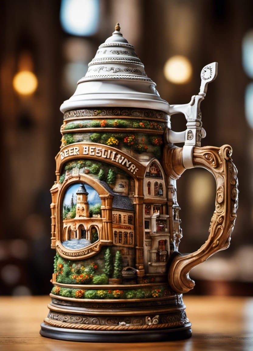 Beer Stein  by @Sixfoot10 