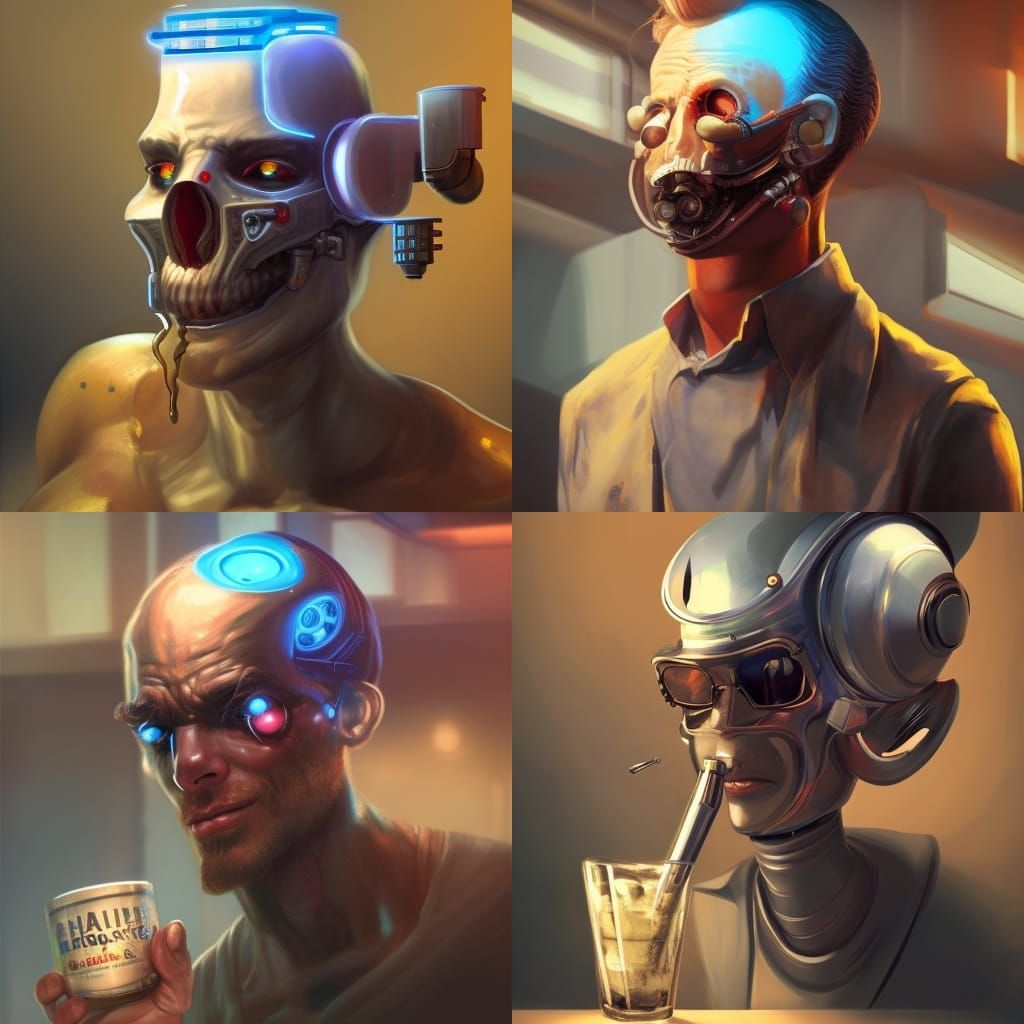 Cyborg bartender