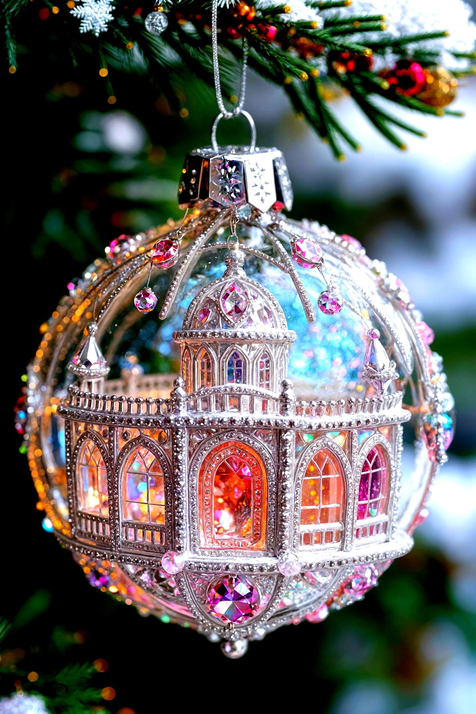 Jewelled bauble.  by @kiltiegirl