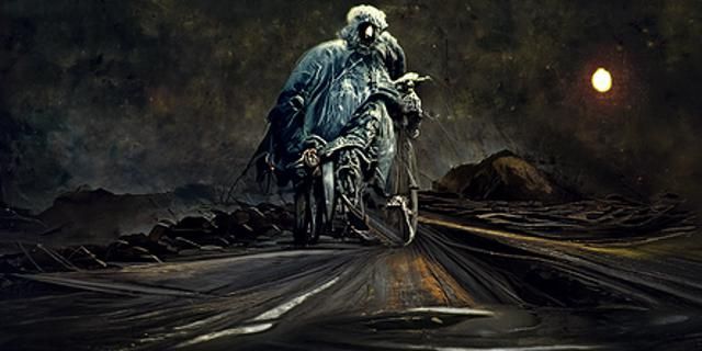 Lonely traveler