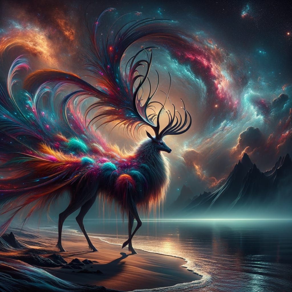 A Dimension of Color and Awe  by @Draconis Rex