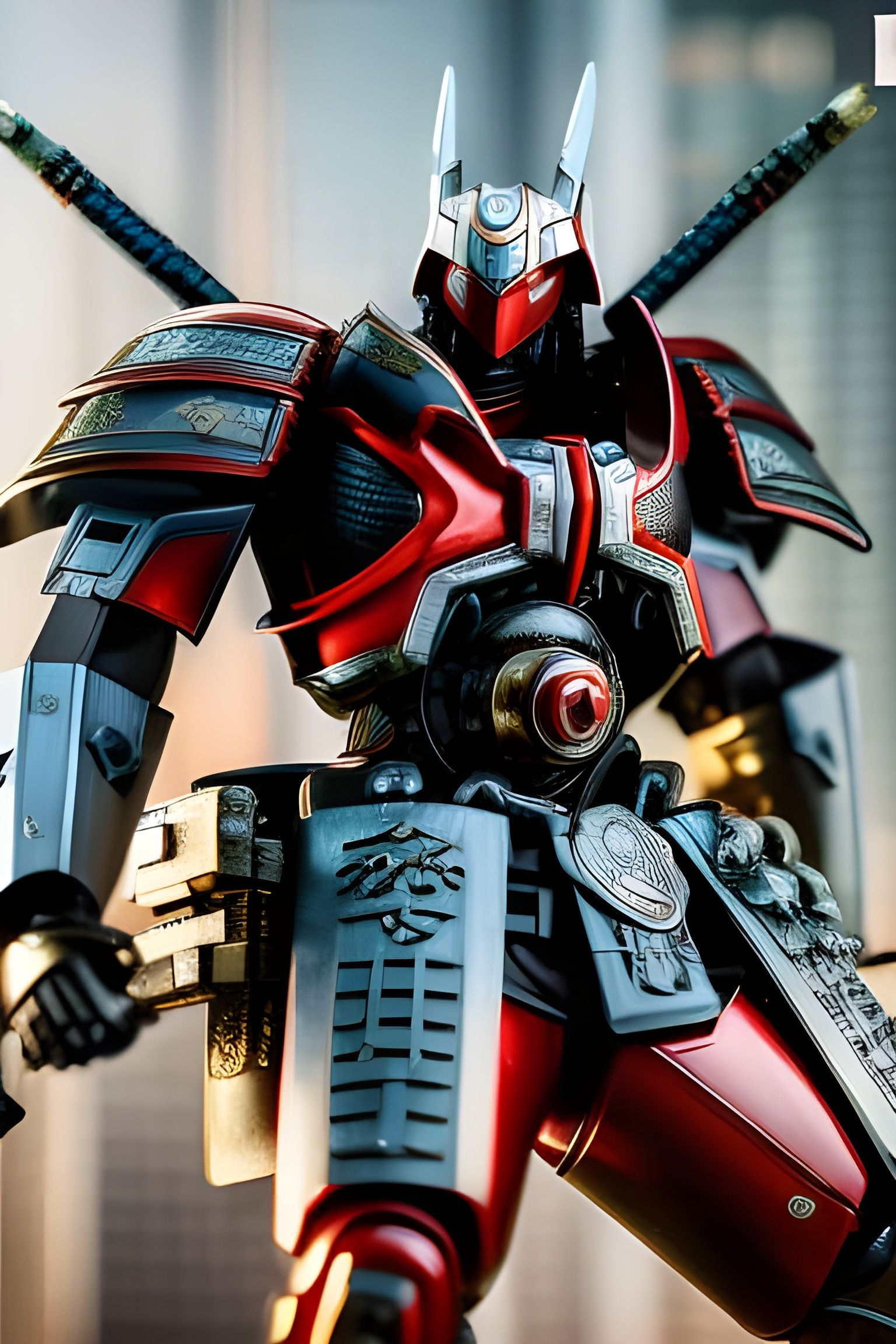 Mecha Ronin  by @Obelisk of Light