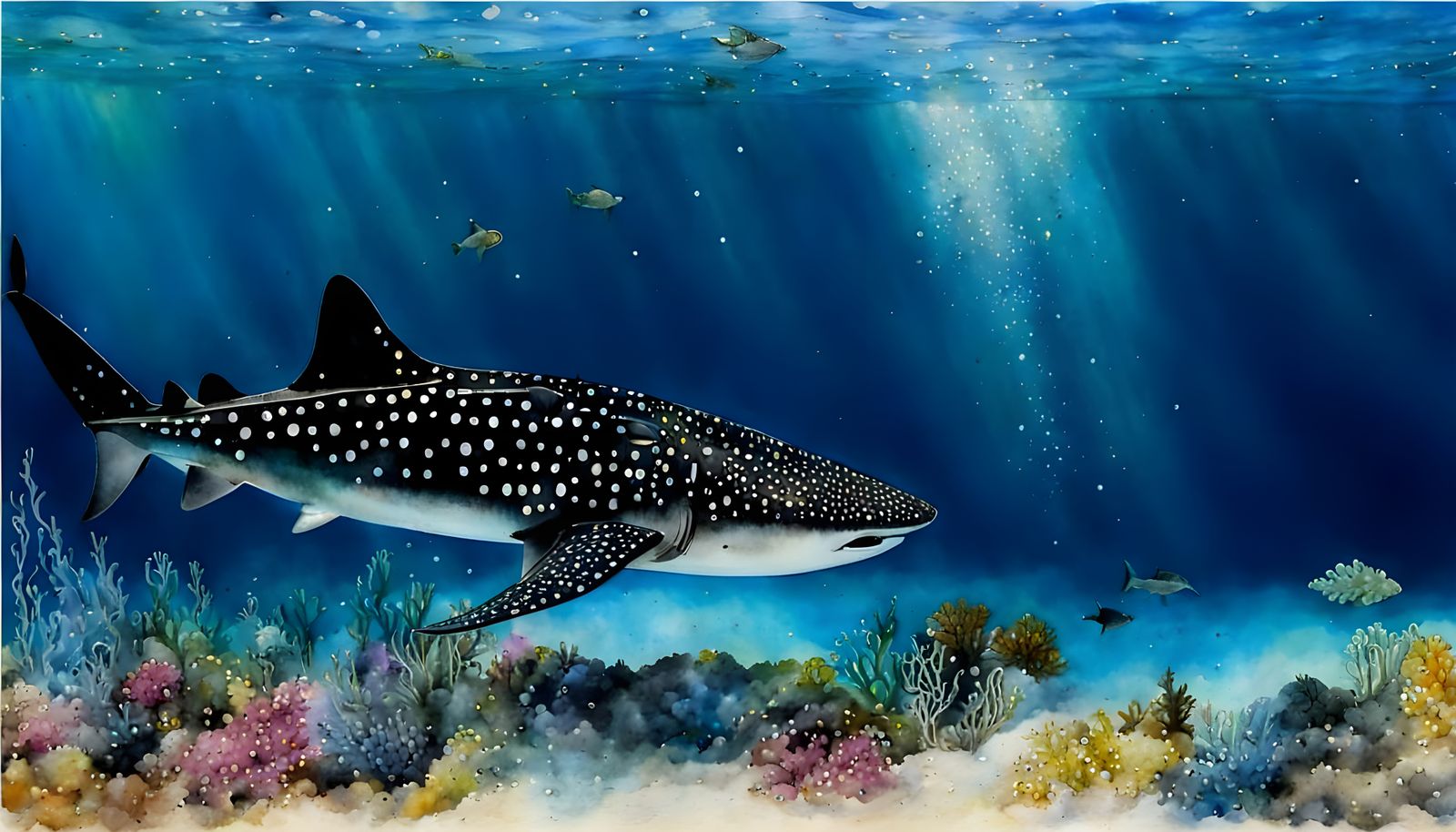 underwater world  by @MoonWolf