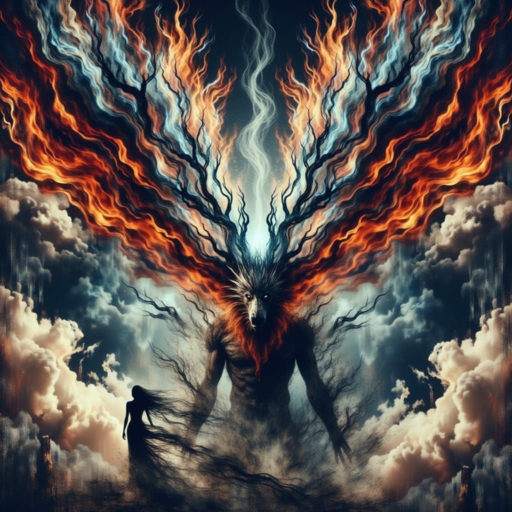 Dragon <lora:Earth and echoes:1.0> 