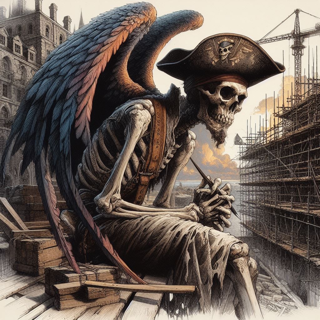 Pirate angel Construction
