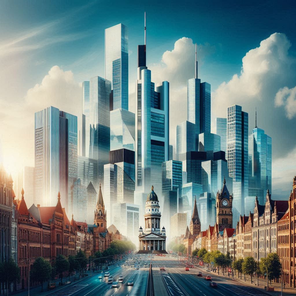 Modern Architecture with Historical Elements