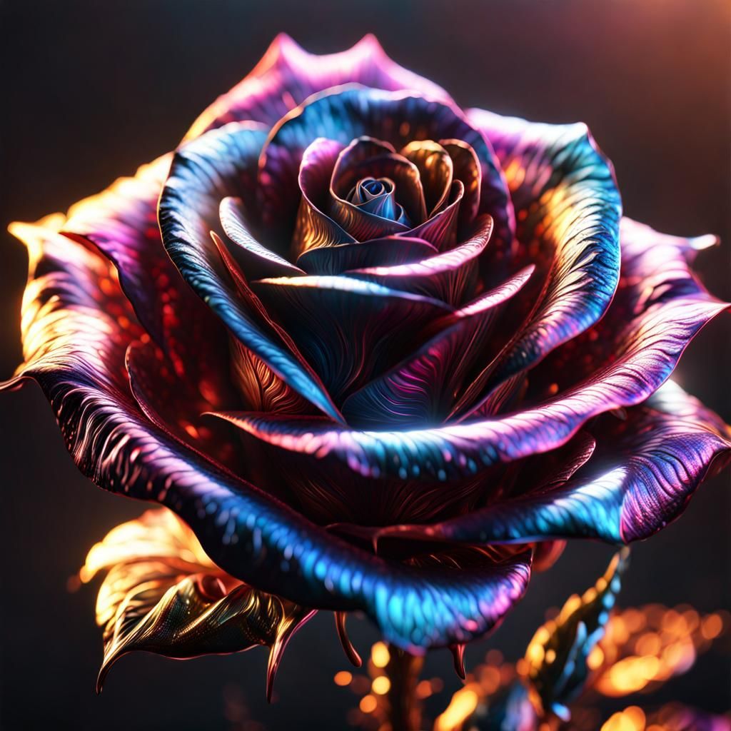 Metal Rose 3