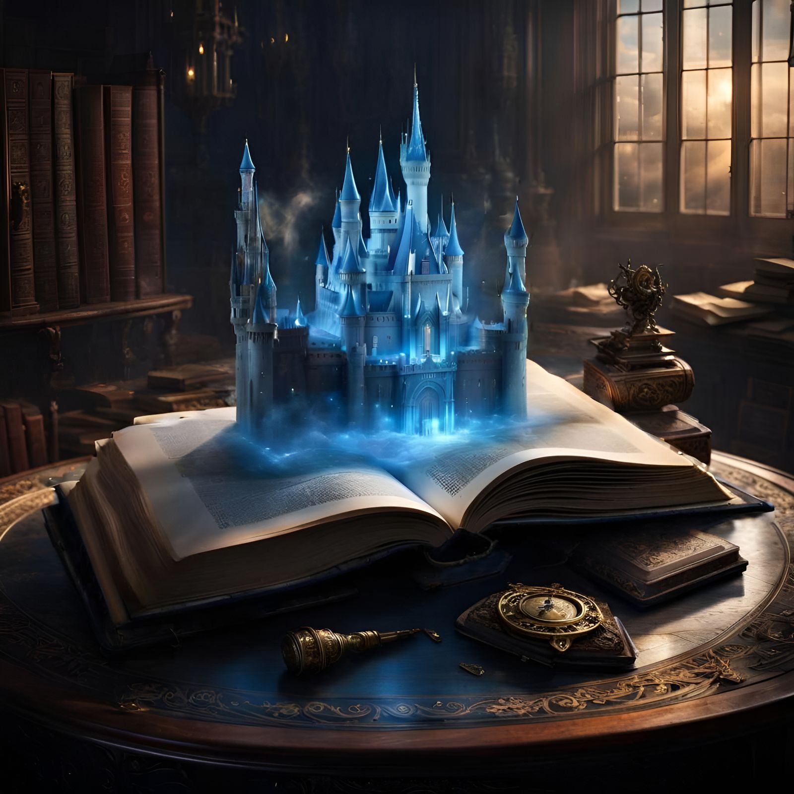 Holographic fairy tale  by @DeeB