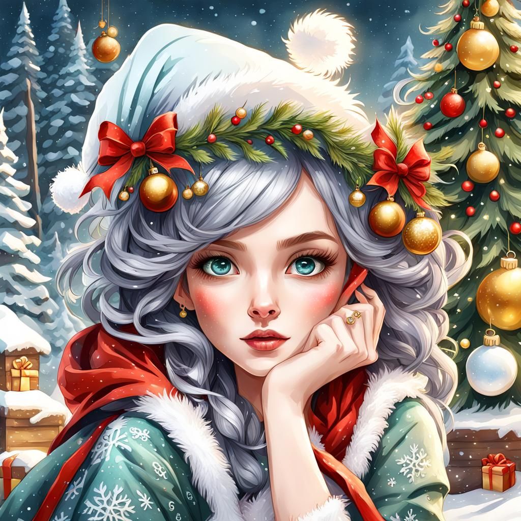 Christmas Woman