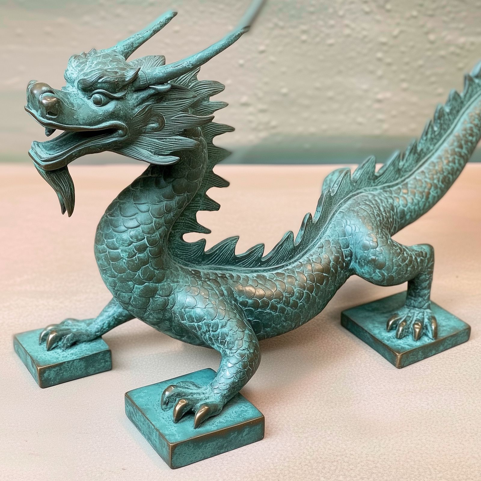 Chinese Bronze Dragon