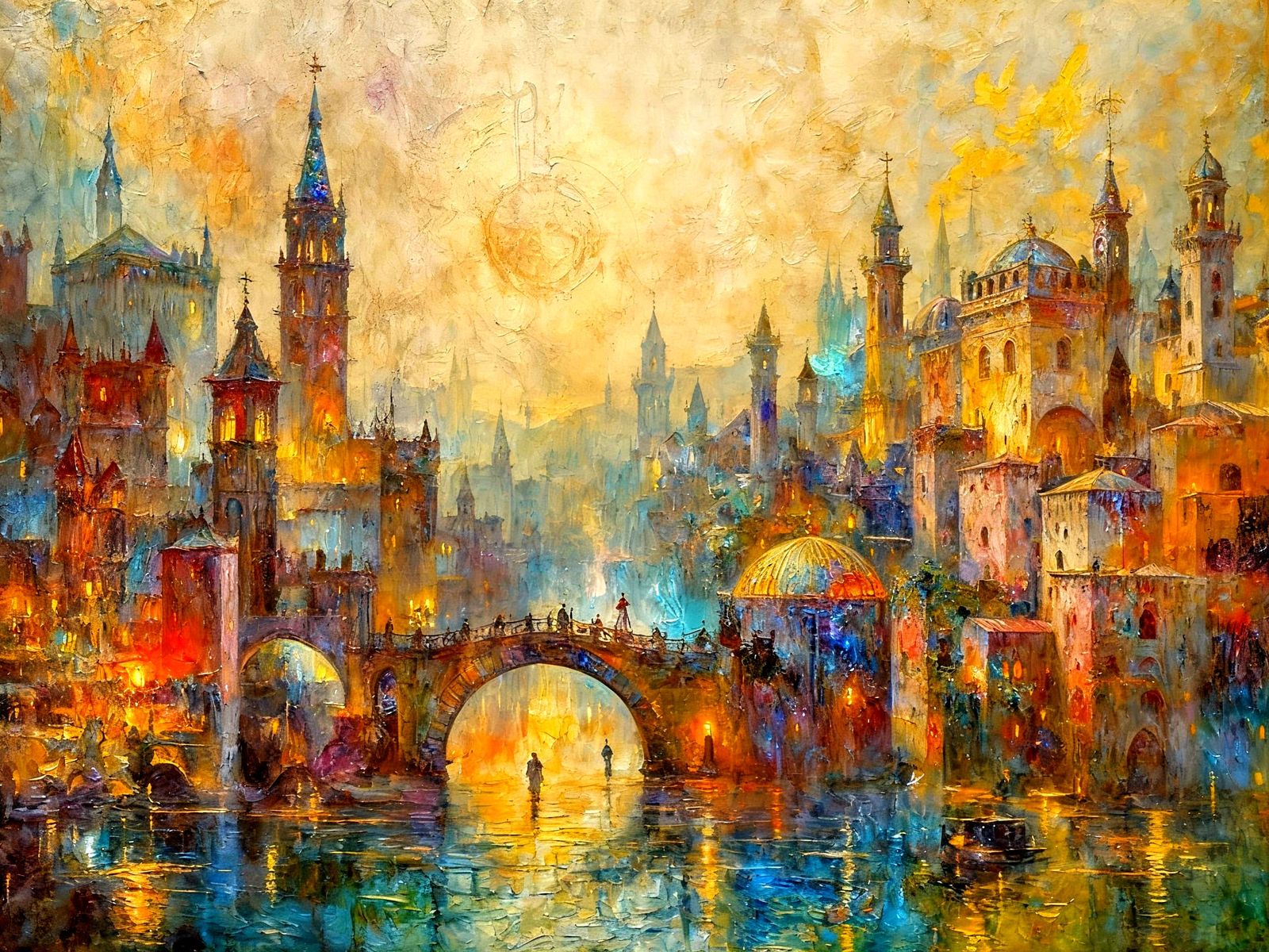 The Glow of Forgotten Cities  by @nafri