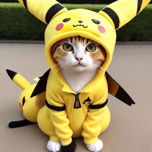 13 Days Of Halloween Countdown - Caturday Costumes (pikitty Variant 