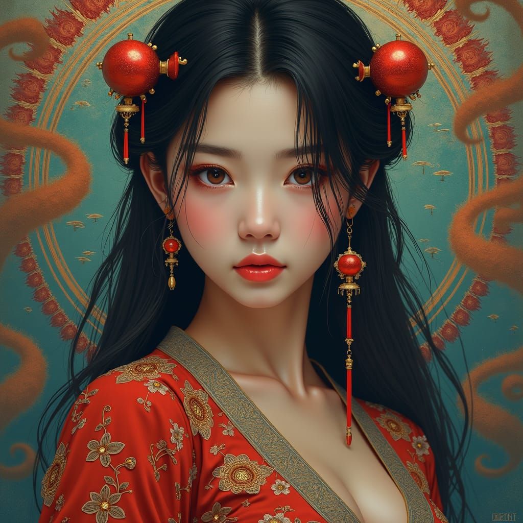 girl from chinese ancestry