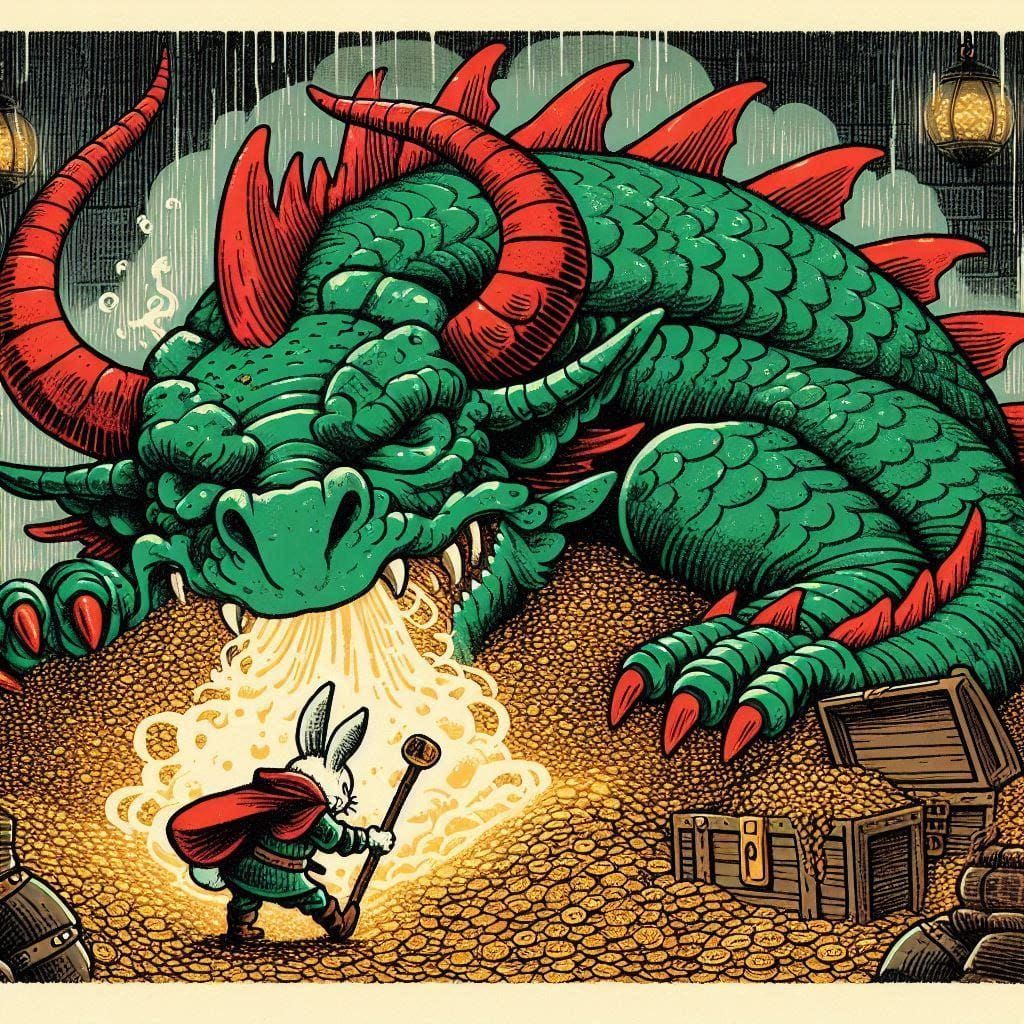 43 DRAGON HOARD AND THE HARENGON