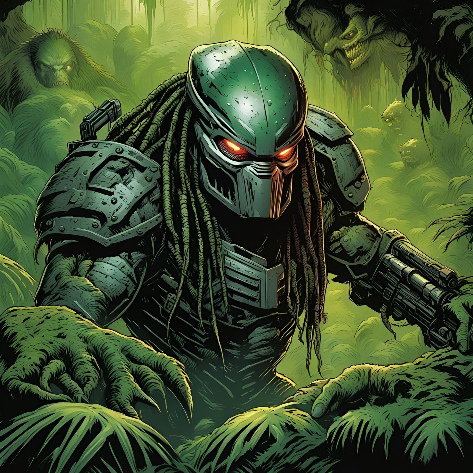 The Predator - AI Generated Artwork - NightCafe Creator