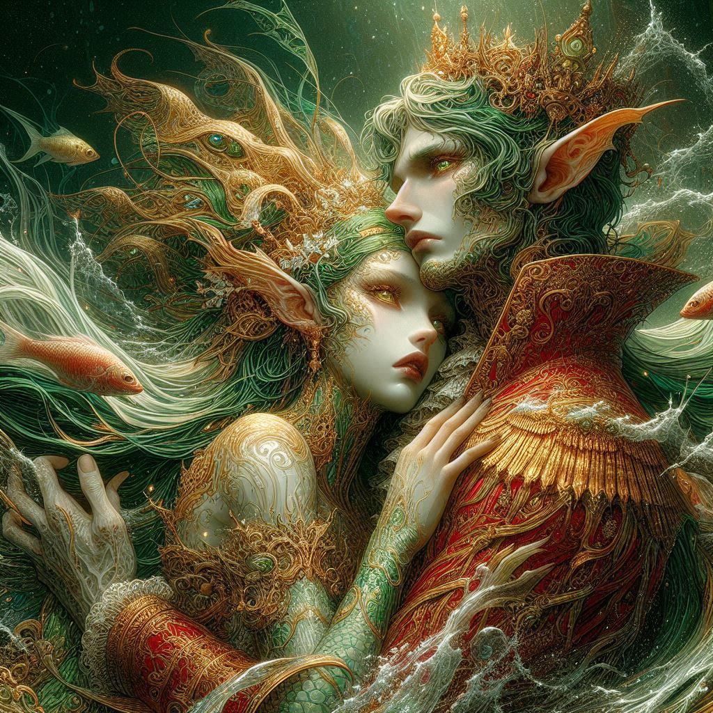 Mermaid and Elf king