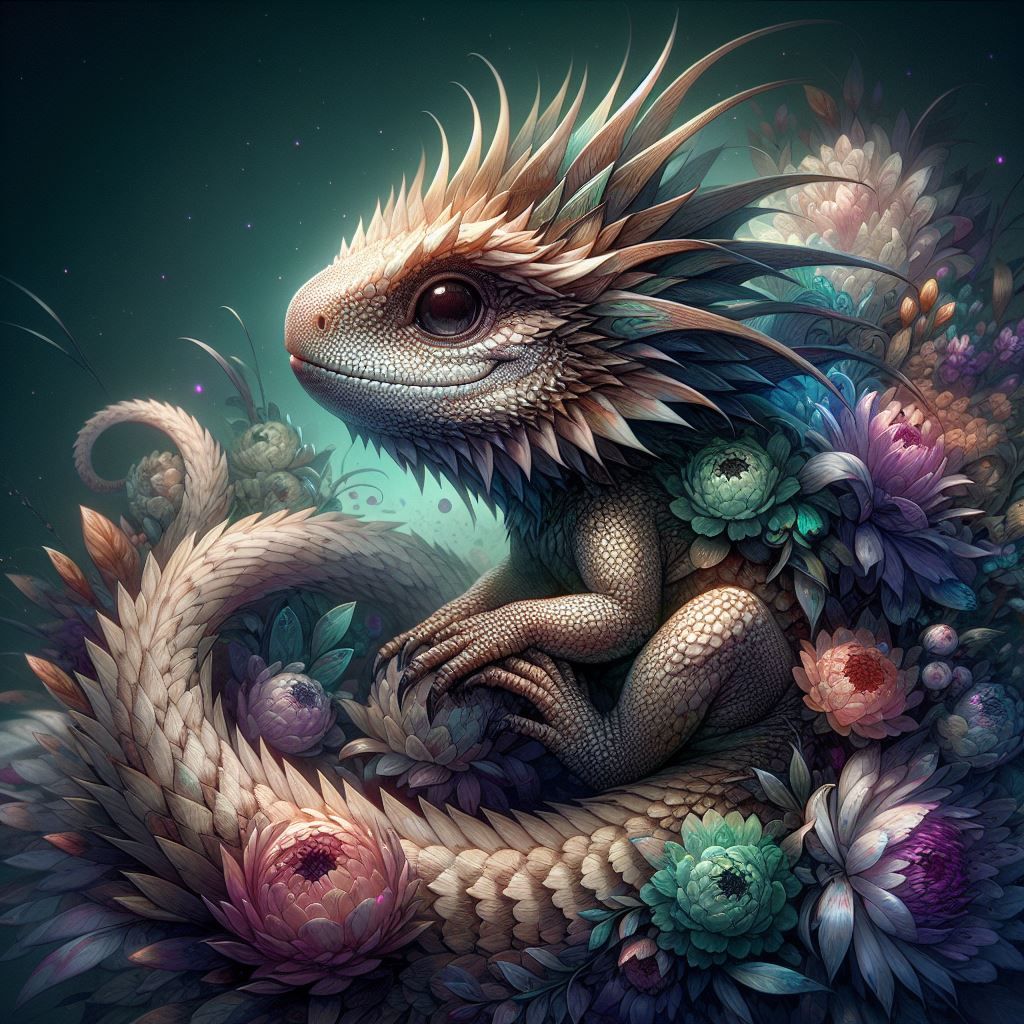 Armadillo Lizard Baby