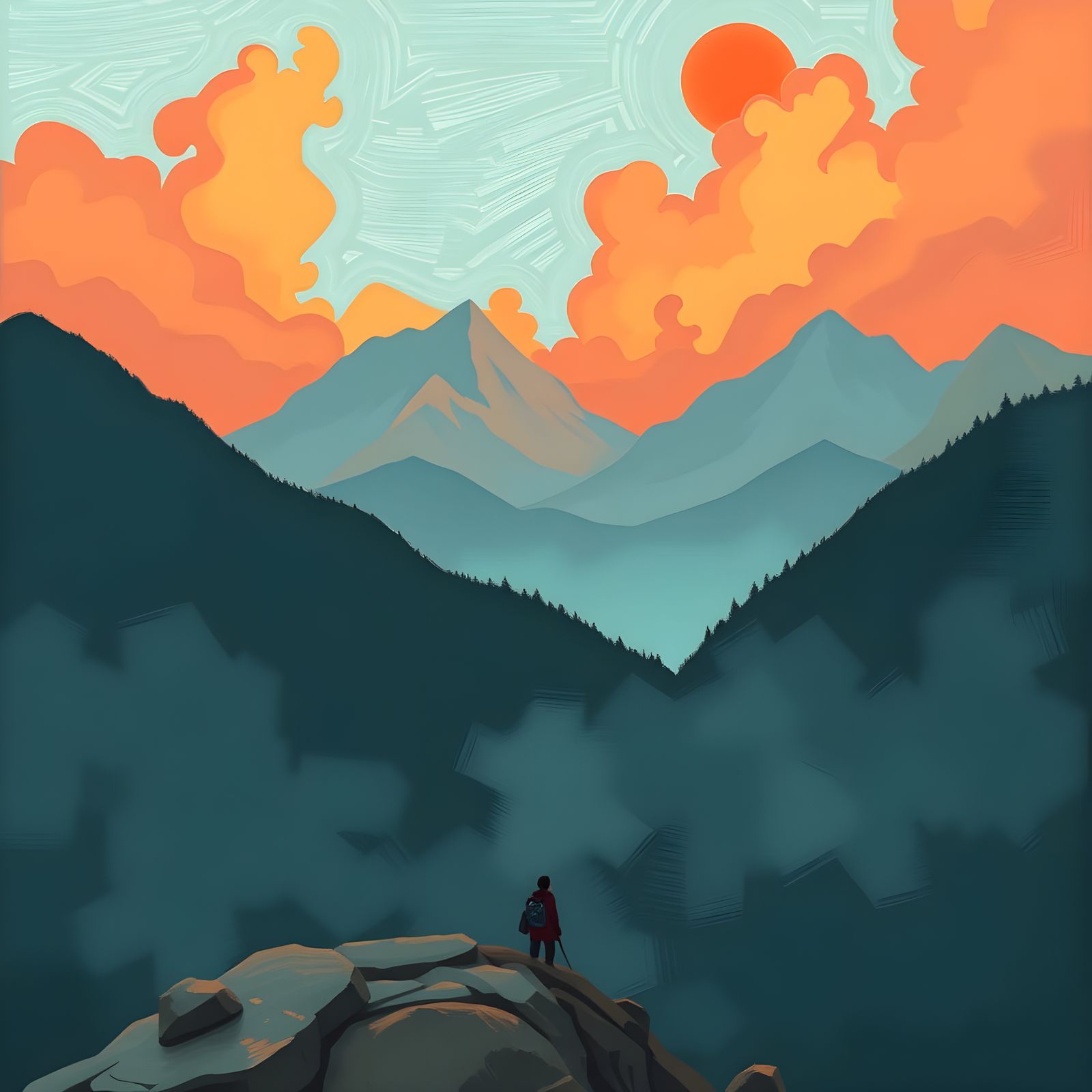 Philosophical Paradox in Monochromatic Hues