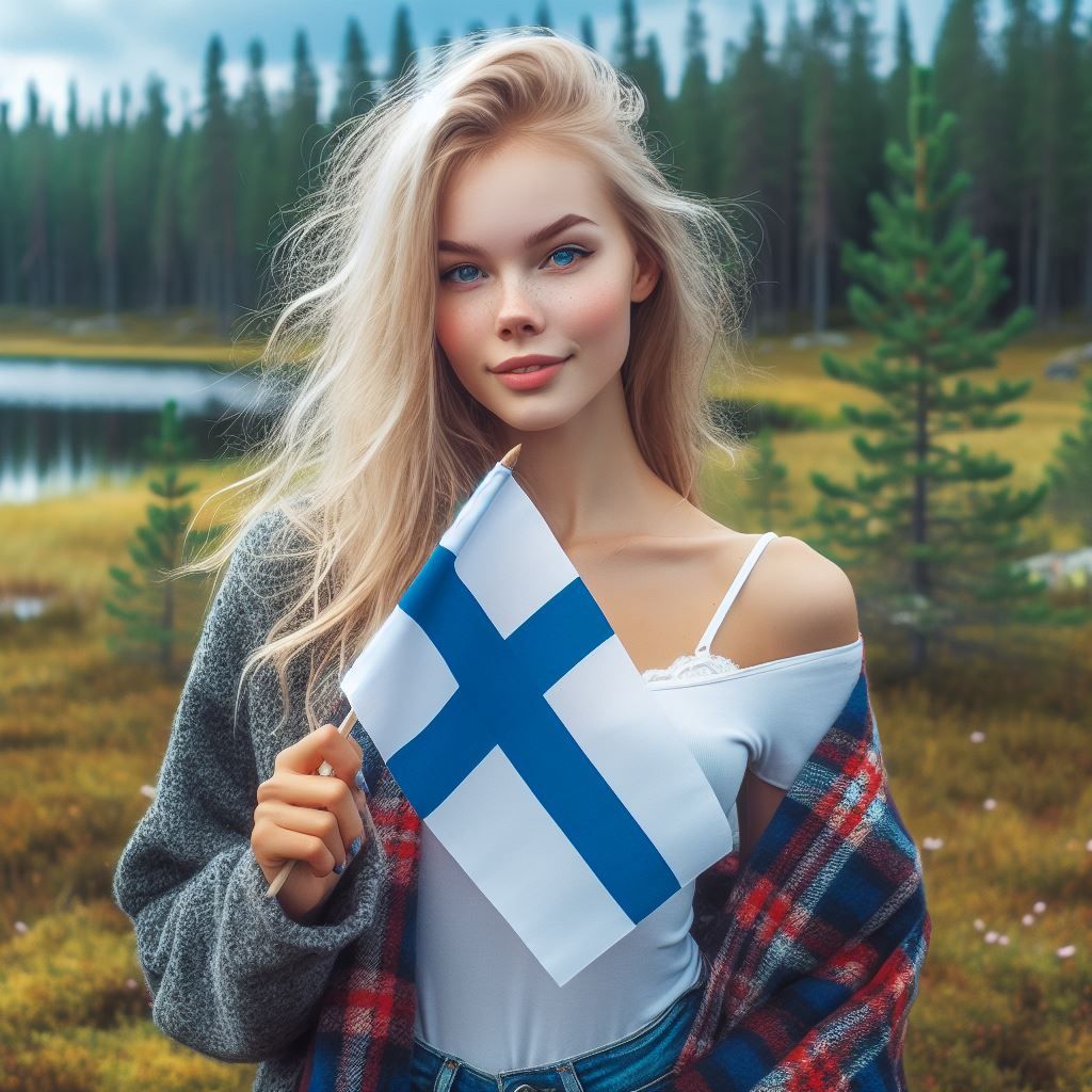 A Finnish girl