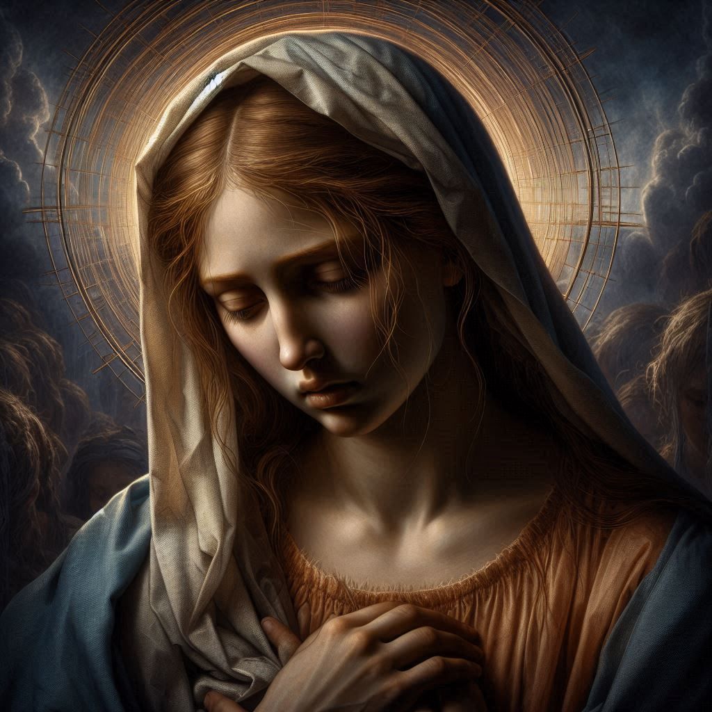 A Mother's Sorrow ...Hail Mary Mother of God