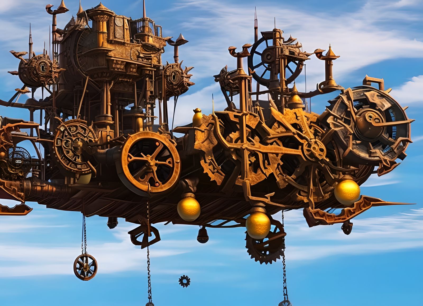 flying machine steampunk