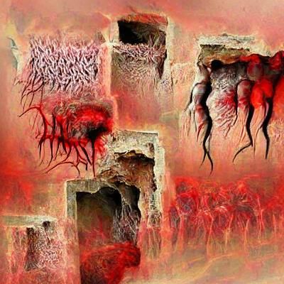walls of flesh are caving in