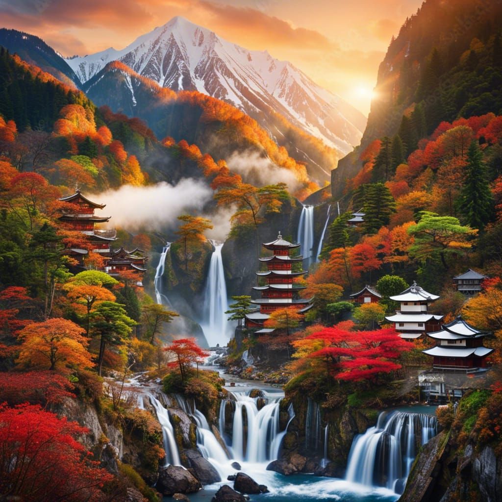 Mountainous Landscape  by @Riangwalee