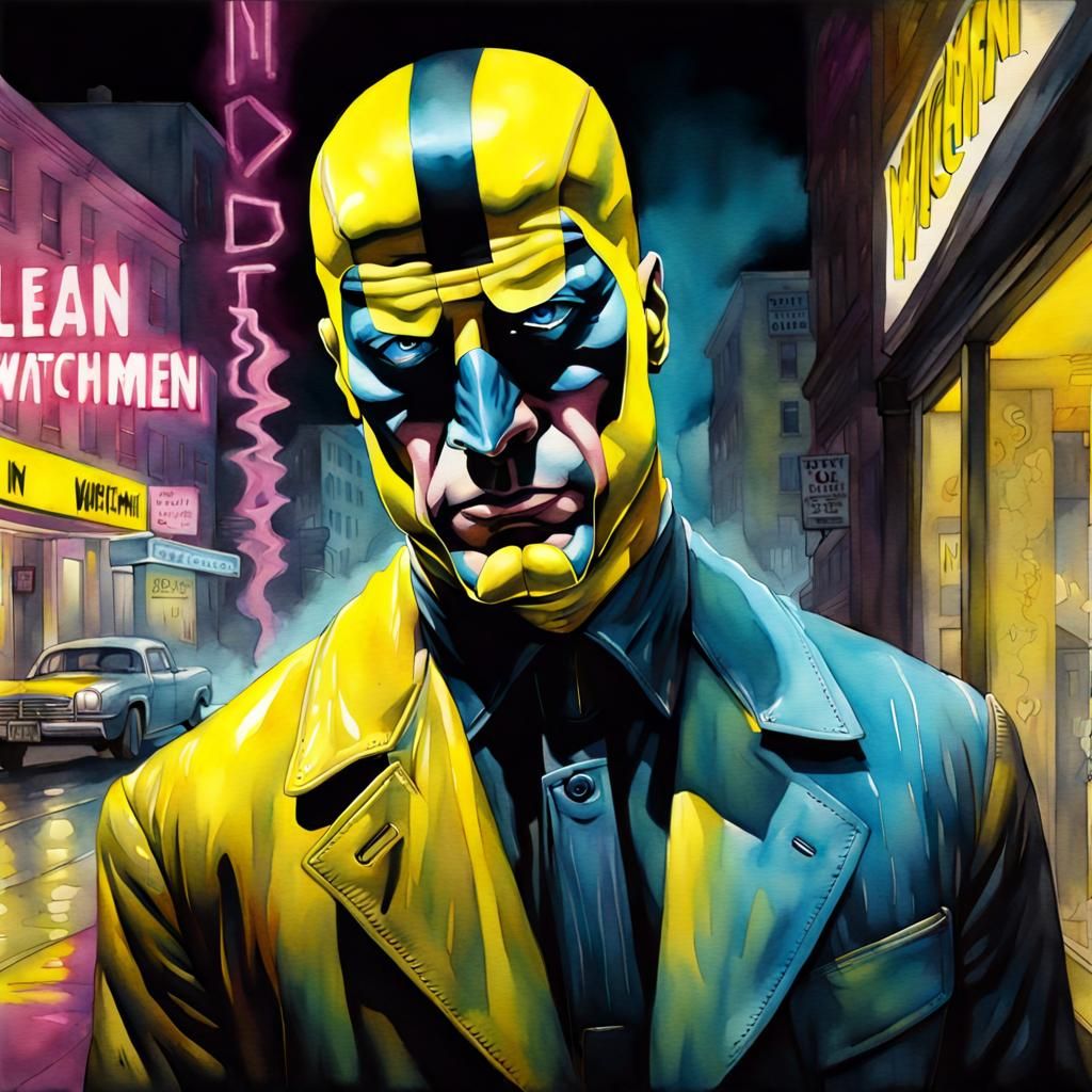 A version of Watchmen - AI Generated Artwork - NightCafe Creator