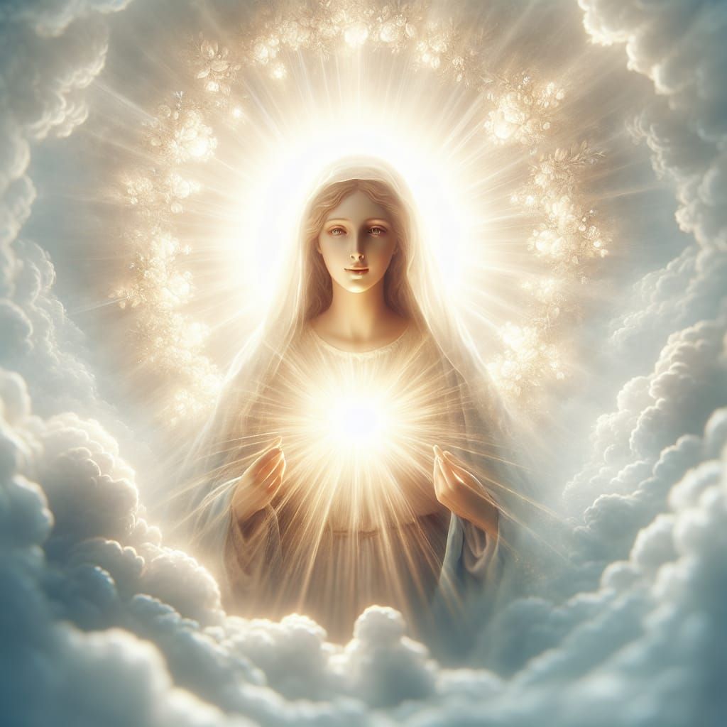 Mary full of light