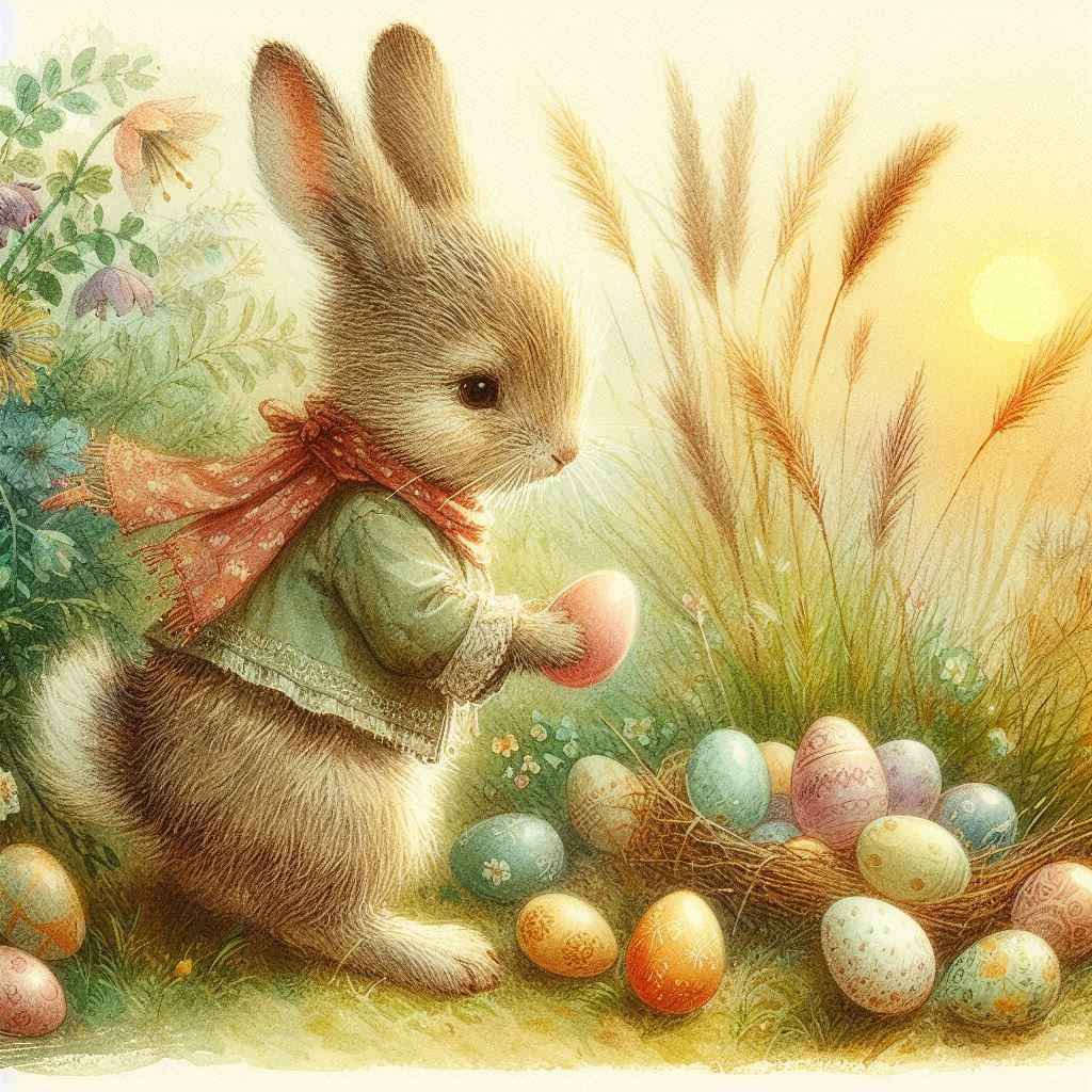 The Easter bunny:  by @Macfoggy