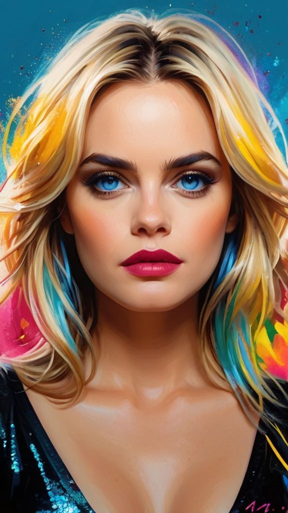 Colorfull Hairstyle