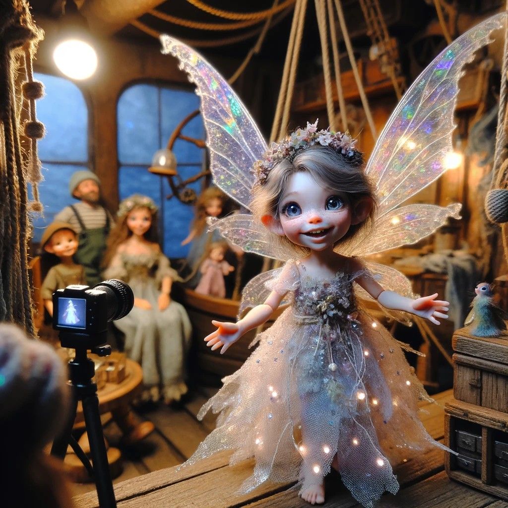 Bubble Squeaks is happier now she's found a camera