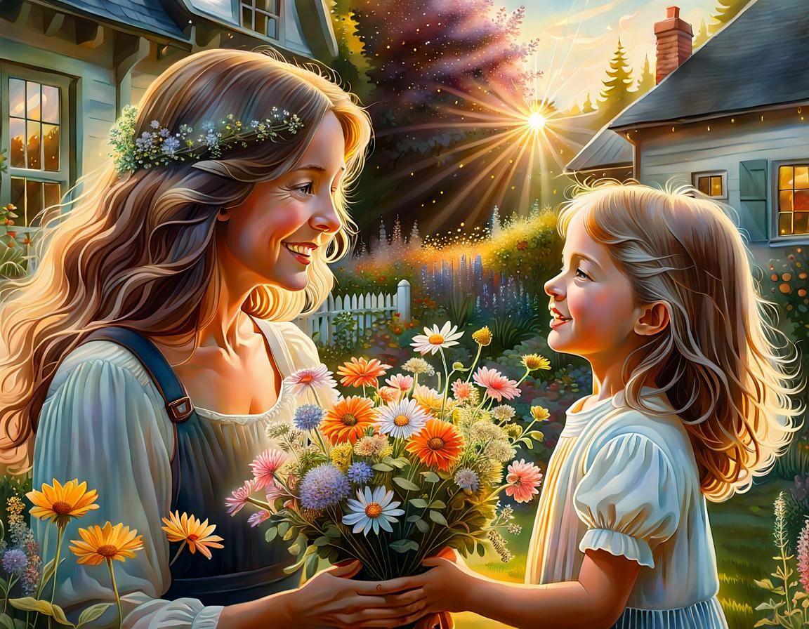 Because She's the Best in the Whole World AI Generated Artwork NightCafe Creator