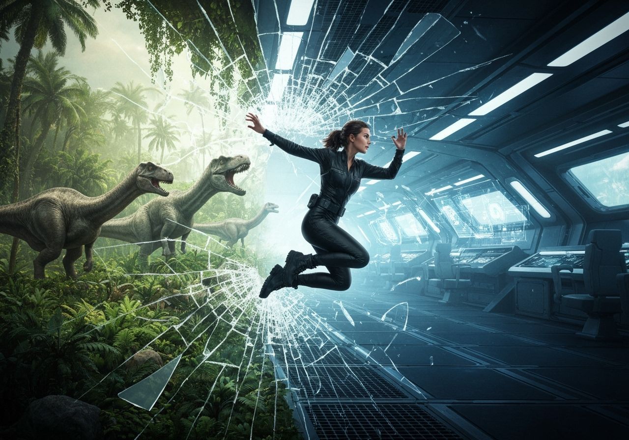 Shattered Time  by @ScorpionAI