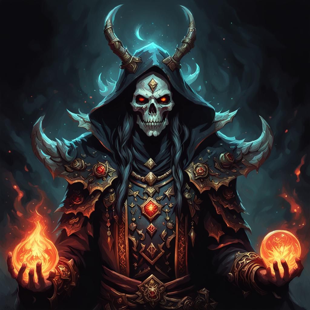 Necromancer - AI Generated Artwork - NightCafe Creator