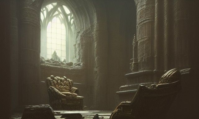 The Long Forgotten Palace  by @Hylian Cellist