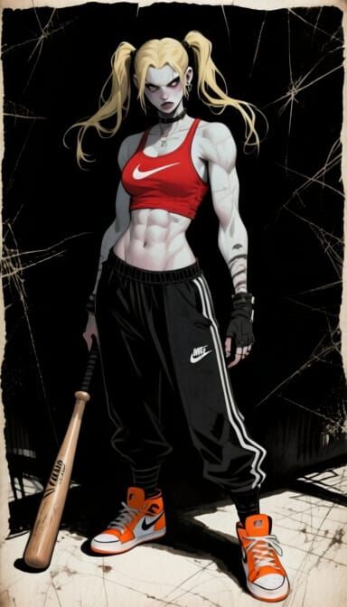 full-body portrait, illustration in the exact style of Darkest Dungeon official art, trembling thick ink lines, dense crosshatching, dirty w...