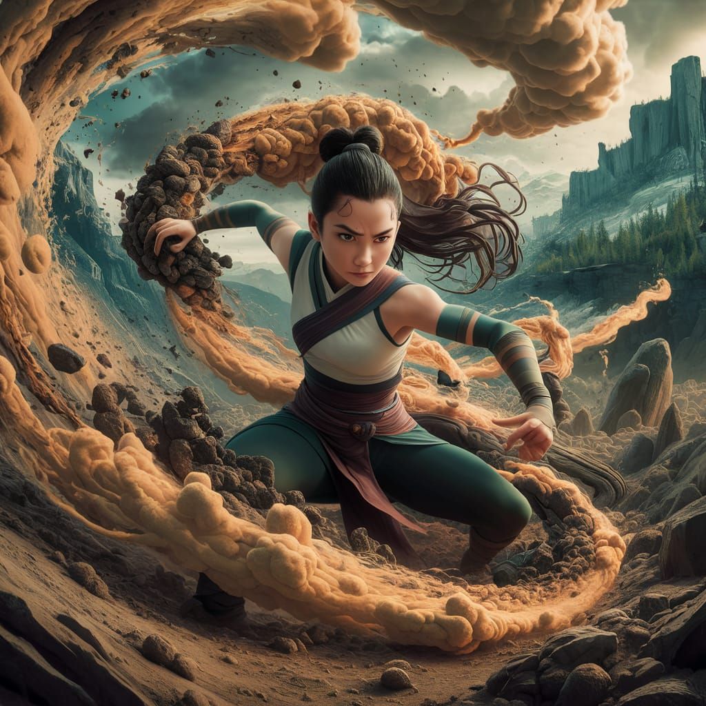 Young Kyoshi  by @Sometimes Witchy