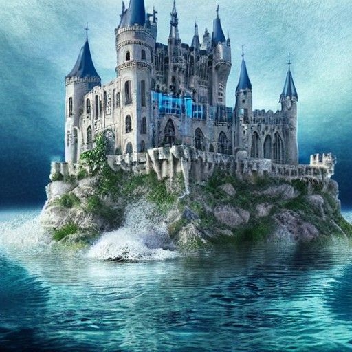Stable gave me Castle Neuschwanstein...