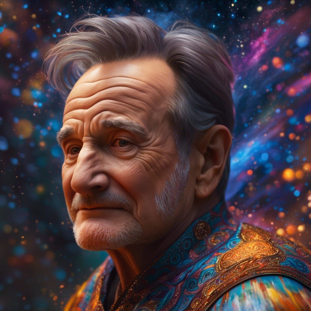 Have you ever seen a sad Robin Williams? - AI Generated Artwork ...