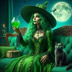 The Green Witch #1