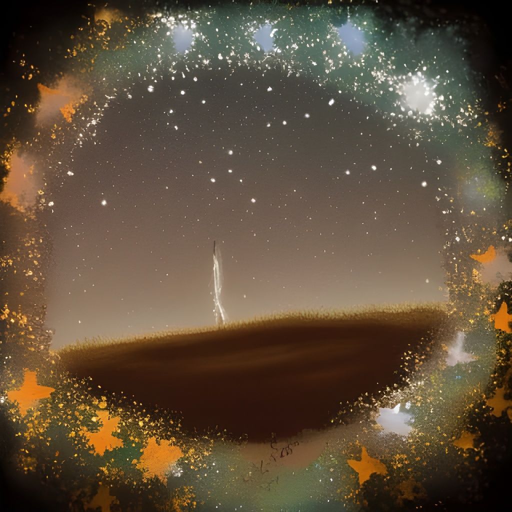 magical starry night