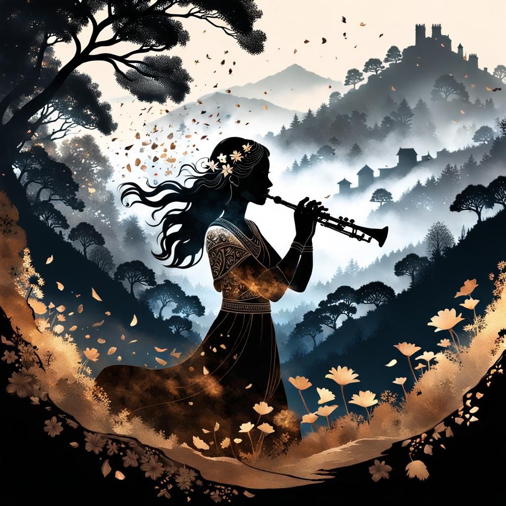 Silhouette Art  by @Hyperborean