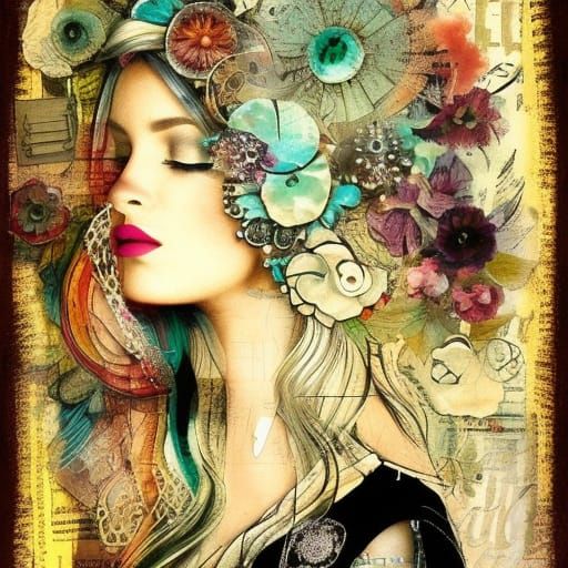 Scrapbook Lady  by @Anna Amore