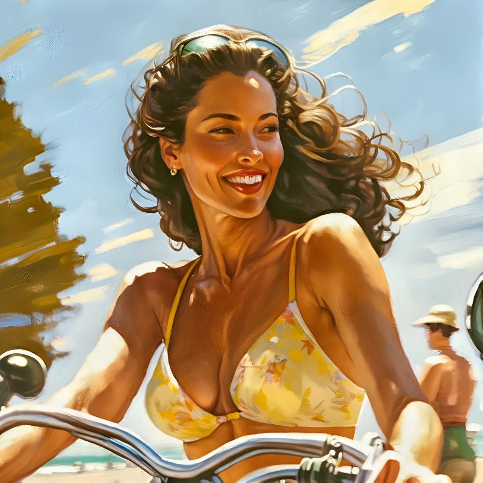 Midjourney Swimsuits: Bikeini