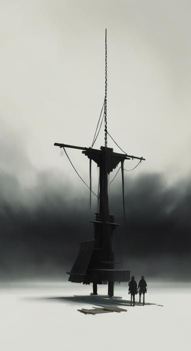 The gallows